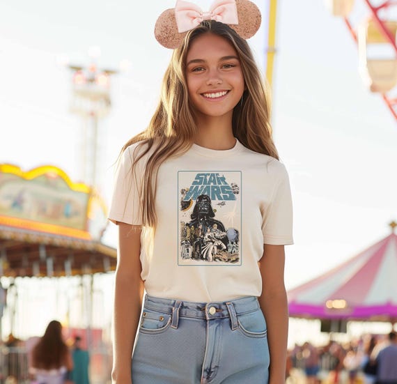 Disney Playeras Star Wars Familia Camiseta Baby Yoda The