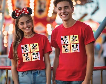 Mickey Mouse Retro Shirt, Retro Vintage Disney Shirt, Retro Mickey And Co, Disneyworld Shirts, Disney Vacation Shirt, Disney tee