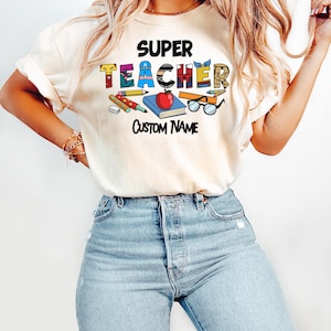 Disney Custom Teacher Shirt, Disney First Day of School Shirt, Teacher Back to School Disney Shirt,Inspirational Teacher Shirt,Disney School