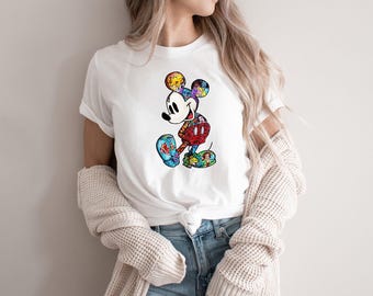 Watercolor Mickey Shirt, Mickey Youth Shirt, Disney Baby Onesie, Disney Toddler and Youth Shirt, Disney Shirt, Mickey Shirt