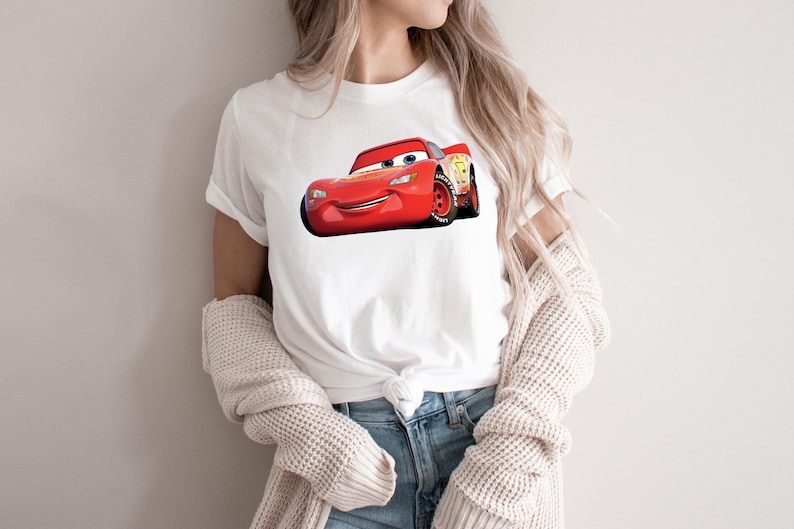 Cars Family Trip Shirt, Lightning McQueen Shirt, Piston Cup Champion T-shirt, Racing Series 95 Sweatshirt, Pixar Car McQueen Hoodie immagine 1