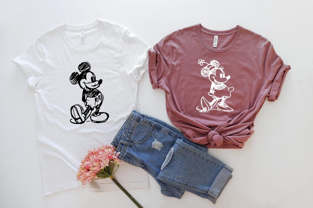 Disney Matching Shirt, Mickey Shirt, Minnie Shirt, Mom Shirt, Family Matching Shirts, Family Matching Shirt, Mickey Minnie Matching Shirt Printfushion