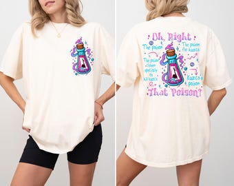 Two Sided Vintage Oh Right That Poison Llama Poison For Kuzco Shirt, The Emperor's New Groove Disney T-shirt, Disneyland Trip Sweatshirt