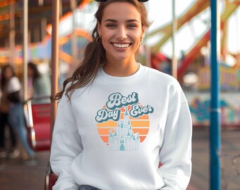 Disney Best Day Ever Shirt, Disneyworld Family Shirt, Disney Vacation Shirt, Disneyland Shirt, Magic Kingdom Shirt,Retro Disney Shirt,Disney