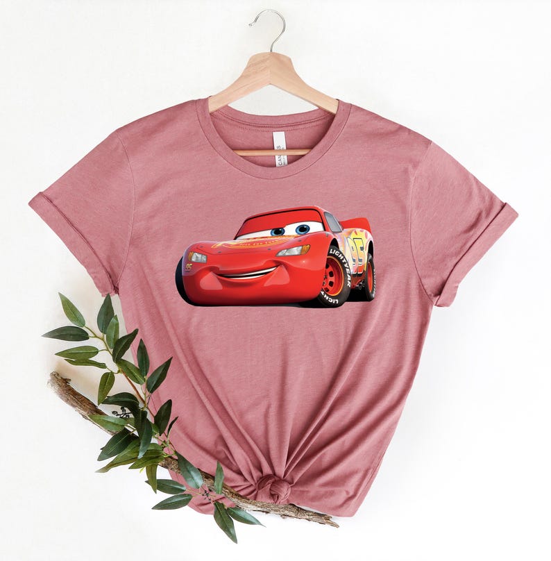 Cars Family Trip Shirt, Lightning McQueen Shirt, Piston Cup Champion T-shirt, Racing Series 95 Sweatshirt, Pixar Car McQueen Hoodie immagine 3
