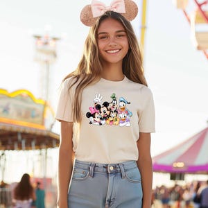 Vintage Disneyland Mickey And Friends Shirt, Retro Mickey and Friends Shirt, Disneyland Shirt, Disneyworld Shirt, Disney Family Shirts