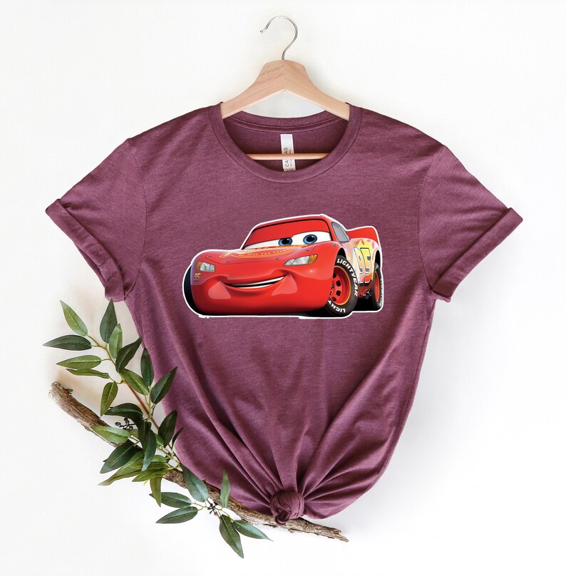 Cars Family Trip Shirt, Lightning McQueen Shirt, Piston Cup Champion T-shirt, Racing Series 95 Sweatshirt, Pixar Car McQueen Hoodie immagine 4