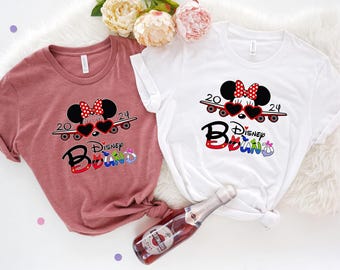 Disney Trip Shirts, Disney Bound 2026 Matching Shirts, Family Disney Shirts, Disney Minnie/ Mickey Shirts, Disney Kids Shirts