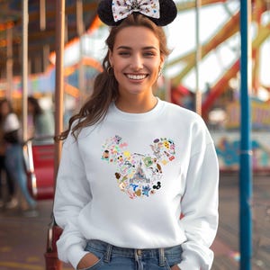 Mickey ears Dinsey Castle Shirt, Mickey Shirts, Minnie Shirt, Disneyworld Shirt, Disneyland Shirt, Minnie Ears tee, Disney Family Shirt image 2
