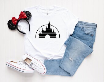 Disney Castle Shirt, Disney Vintage, Disney Family Shirt, Disney Castle Shirt, Disney Retro Shirt, Disneyworld Shirt, Disneyland Shirt