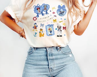 Disney Cruise Line Shirt, Mickey and Friends Cruise Tee, Disney Cruise Trip Shirt, Disney Shirt, Disney Vacation Tee, Coquette Cruise Shirt