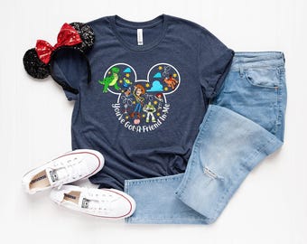 You've Got A Friend In Me Toy Story Shirt, Disney Toy Story Shirt, Toy Story Characters Shirt, Disney Family Matching Shirts, Buzz Lightyear