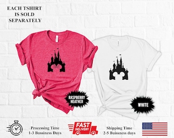 Disney Castle Family Shirt, Disney Vacation Shirt, Retro Castle 2026, Disney Mickey Minnie Shirt, Disneyland shirt, Magic Kingdom Shirt