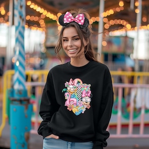 Minnie and Daisy Summer Vibes Shirt, Disney Besties Shirts, Disney Shirt for Women, Disneyland Best Friends Shirts, Disney Girls Trip Shirts