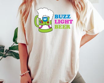 Food and Wine Shirts, Buzz Light Beer Shirt, Toy Story Shirt For Men, Buzz Lightyear Shirt, Epcot Food and Wine Shirts, Disney Shirt For Men