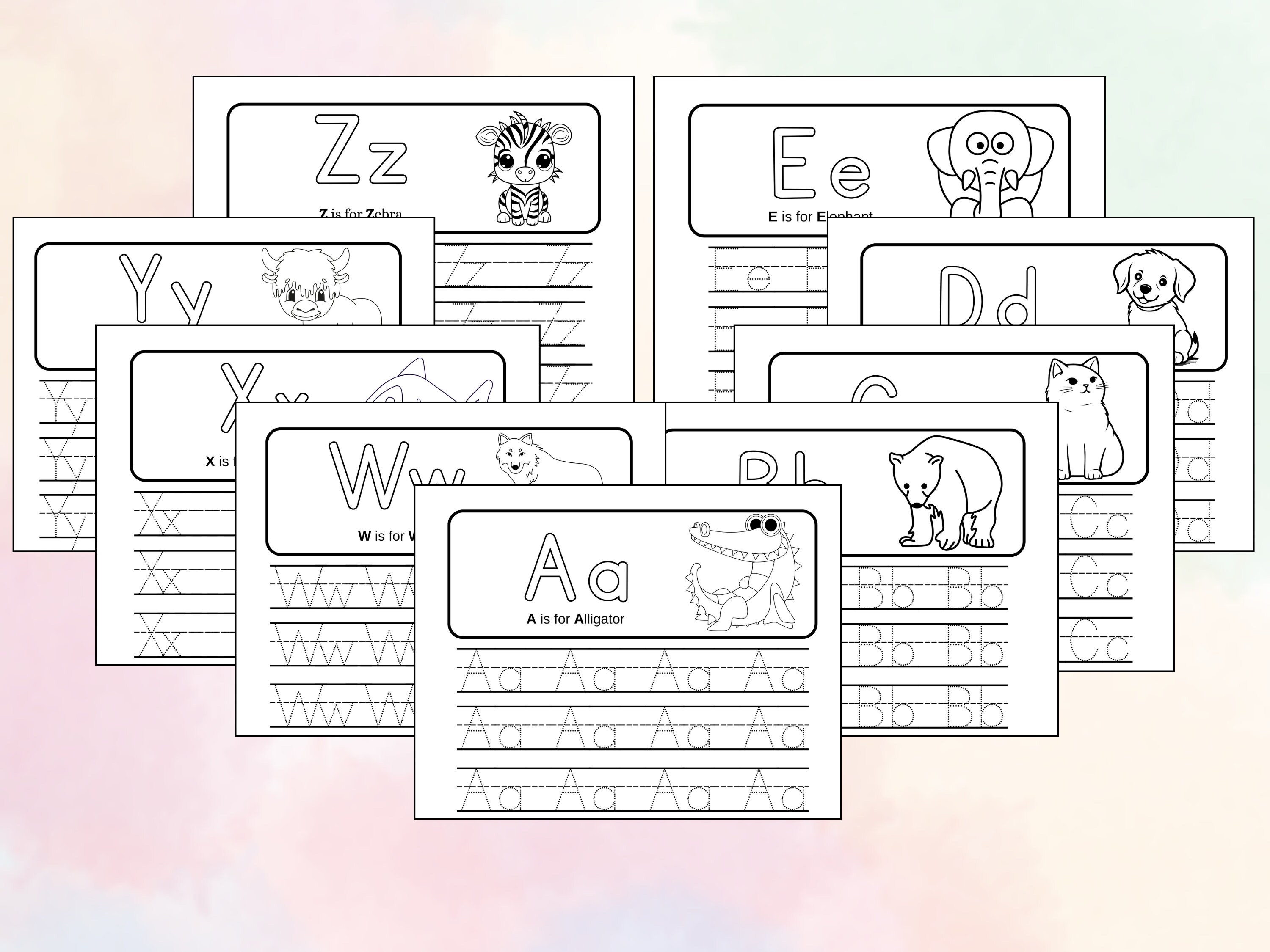 Educational Animal Kingdom Busy Binder Homeschool Learning Tools for ...