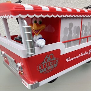 新しいユニバーサルスタジオハリウッド60周年記念トラムスタジオツアーポップコーンバケツ
