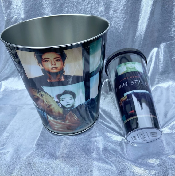 Jungkook “I Am Still” Popcorn Bucket & Cup Combo - in Hand, Ready
