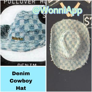 Merchandising ufficiale esclusivo del tour Cowboy Carter di Beyoncé - Cappelli e ventagli