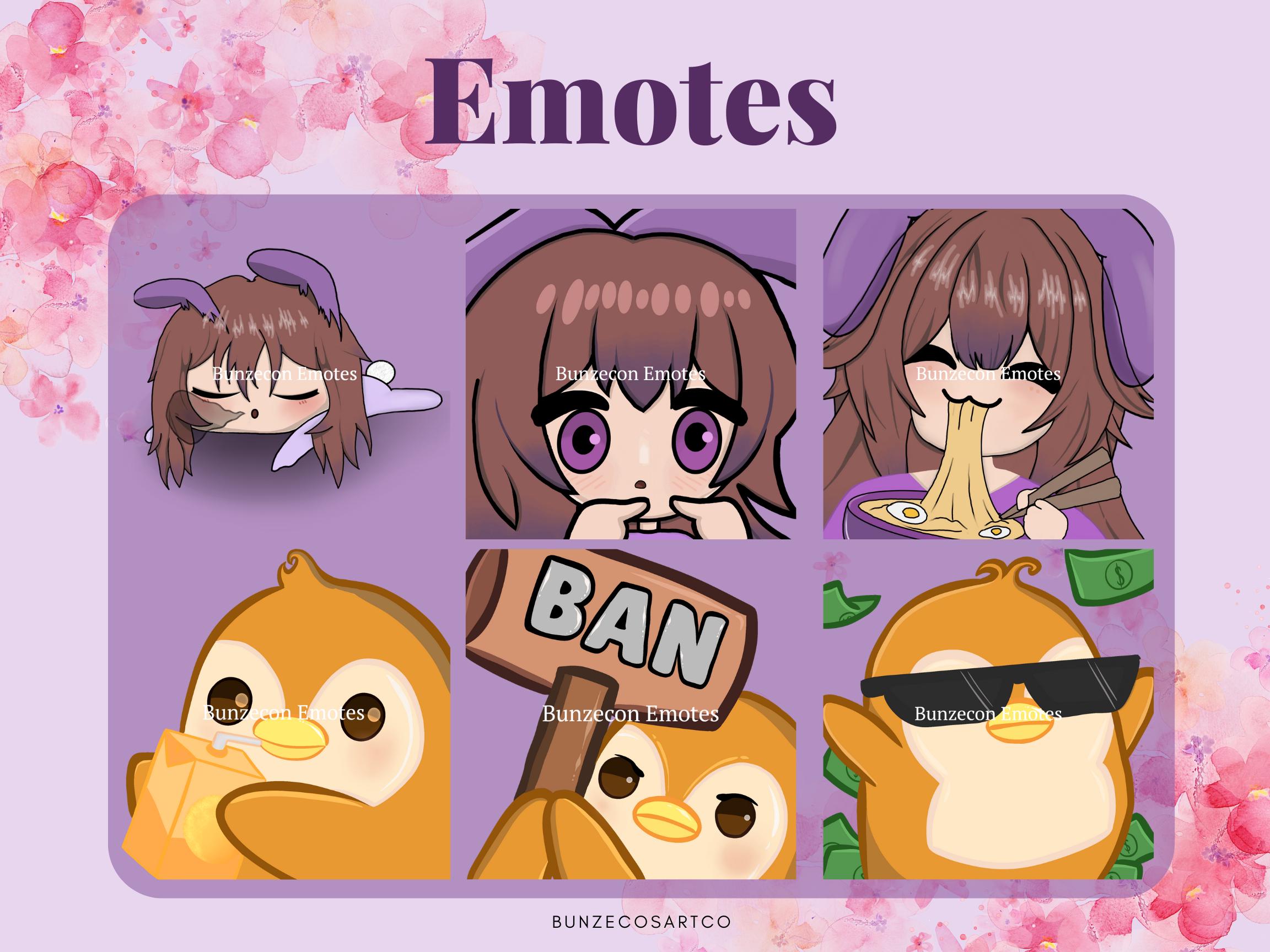 Custom Stream Package - Overlays - Emotes - Badges - About Me Banners ...