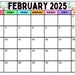 2024 / 2025 Printable Blank Calendar - Etsy UK