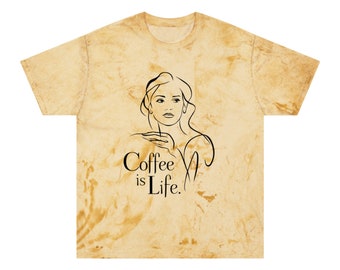 Coffee and life - Cute and Lovely Tee - Gift for women and men - Sizes S to 3X | Unisex Color Blast T-Shirt