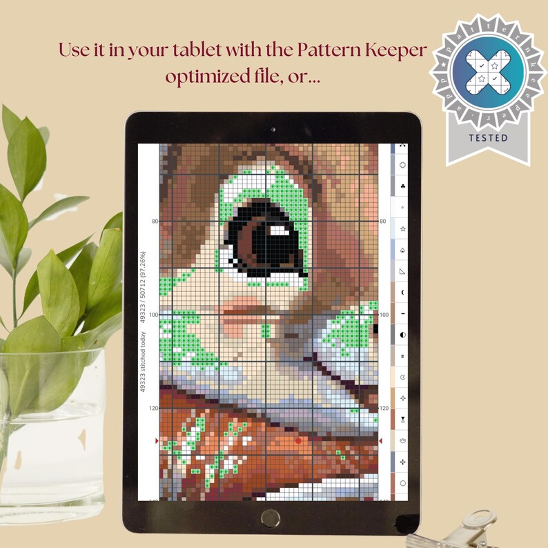 Cross Stitch Pattern. PDF Download. Pattern Keeper Compatible ...