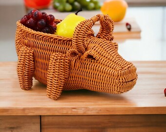 Animal Shaped Basket | Fruit Basket | Snacks Basket | Home Storage Basket | Modern Basket | Kitchen Accessories | Kitchen Organizer