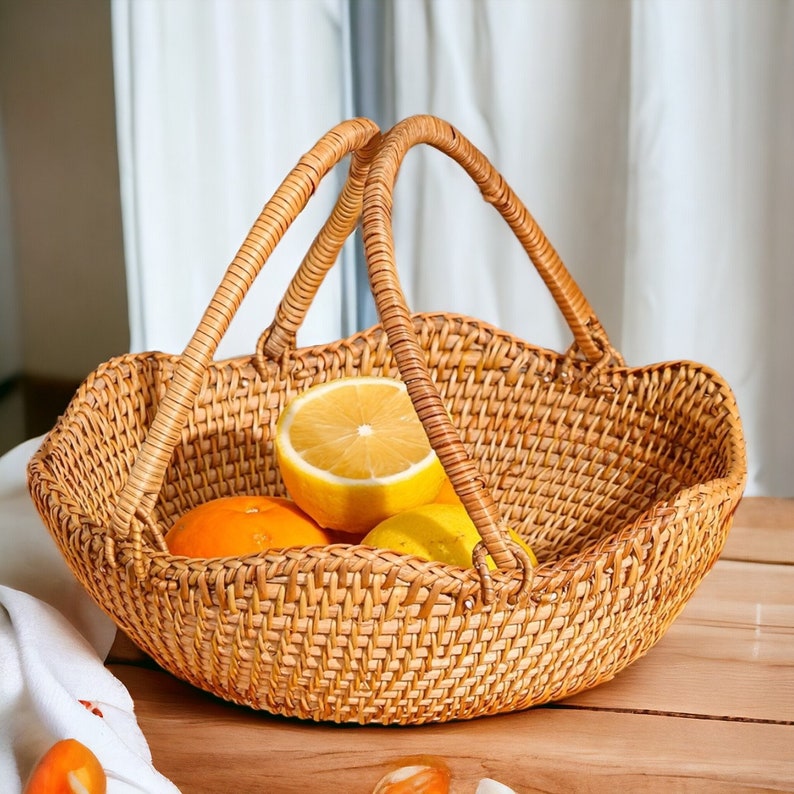 Cesta de frutas / Cesta para frutas y snacks / Accesorios de cocina / Decoración del hogar Frutas / Decoración de la cocina imagen 1