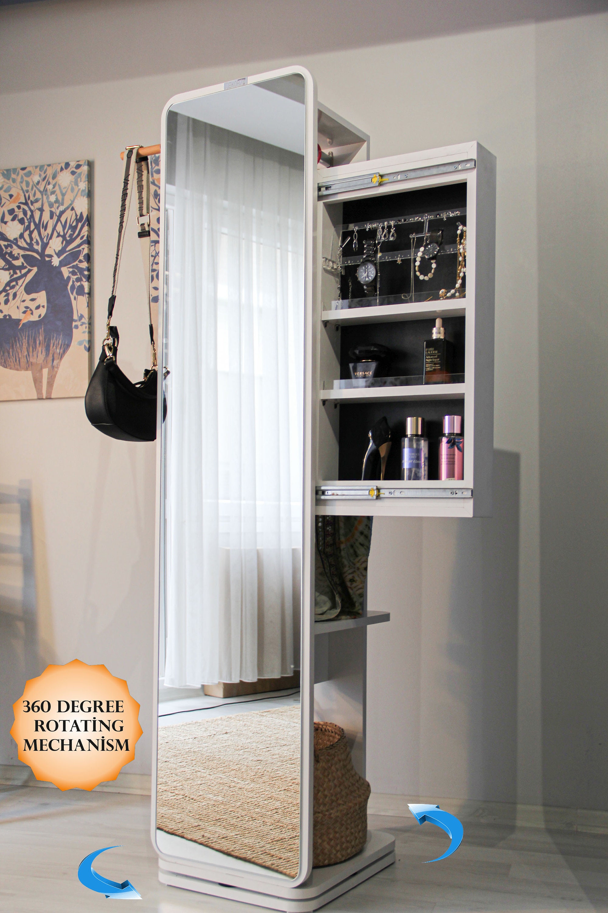 Rotating shelves for closets hotsell