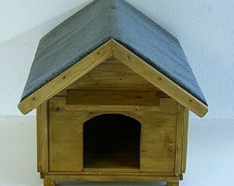 Fully insulated outdoor cat house