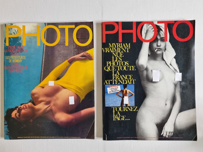 Magazines pour adultes Photo 169 et 170 Octobre & Novembre 1981 : Innovation, Hommage et Révélation image 1