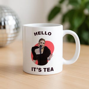 Adele Hello It’s Tea Mug | Funny Music Gift
