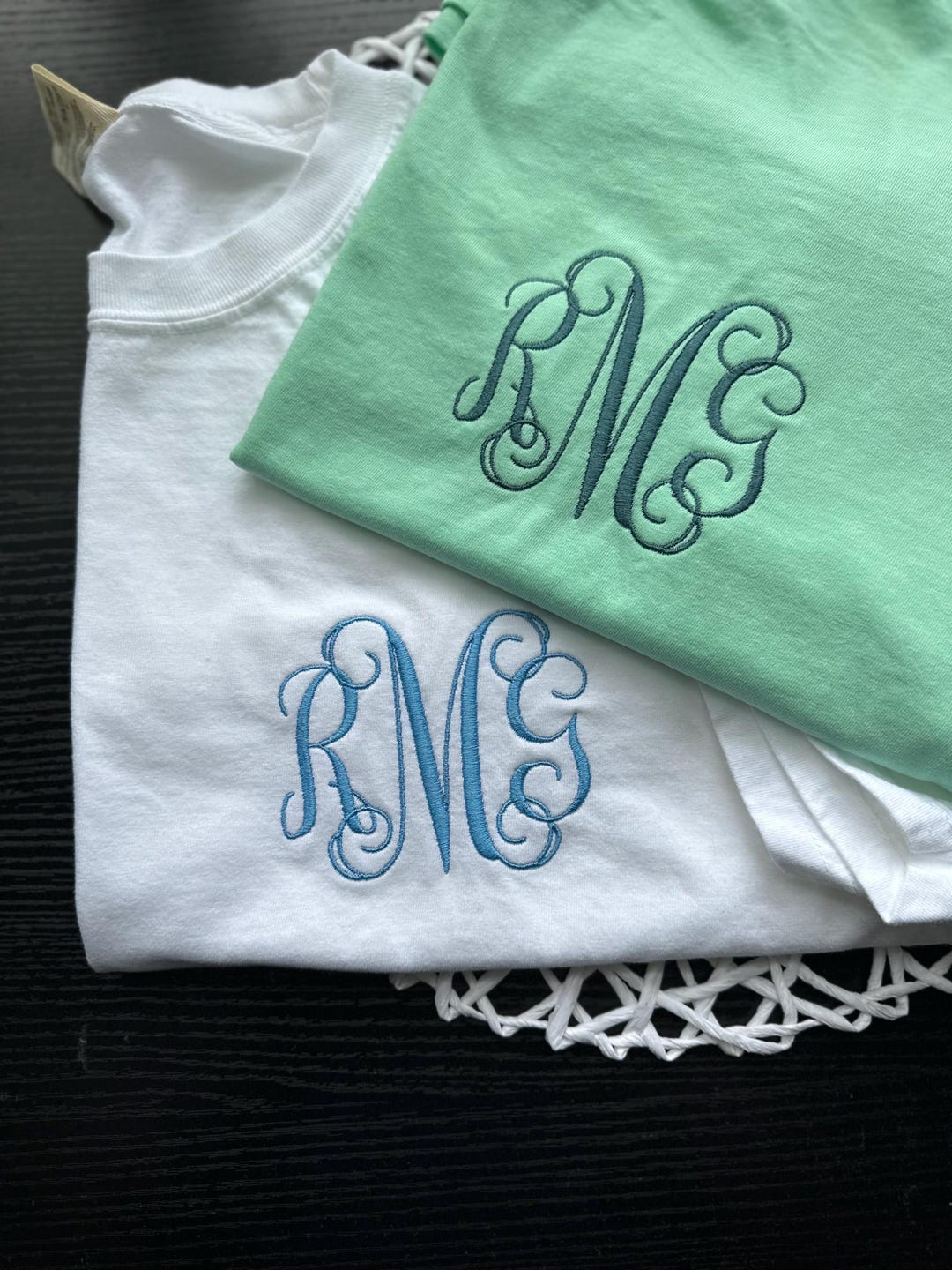 Embroidered Monogram Comfort Colors T shirt Personalized T shirt Etsy embroidered-monogram-comfort-colors-t-shirt-personalized-t-shirt-etsy