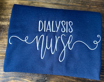 Custom Embroidered Nurse Sweatshirt