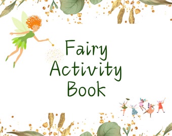 PRINTABLE Fairy Activity Book - for Charity!