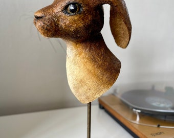 Hare sculpture -