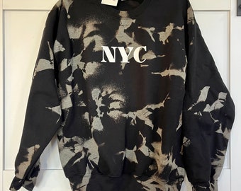 New Reverse Dye Sweatshirt-customize city*