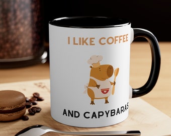 J'aime le café et la tasse de capybaras, cadeau pour les amateurs de capybaras, tasse de capybaras, cadeau pour les amateurs de capybaras, cadeau capybara, cadeaux de tasse mignonne