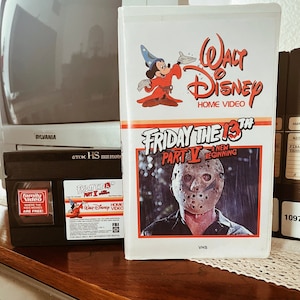 Friday the 13th Part 5 A New Beginning Custom VHS Clamshell Slipcover