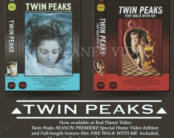 Twin Peaks, Season 1, VHS Box Set, Worldvision Home Video, 1990