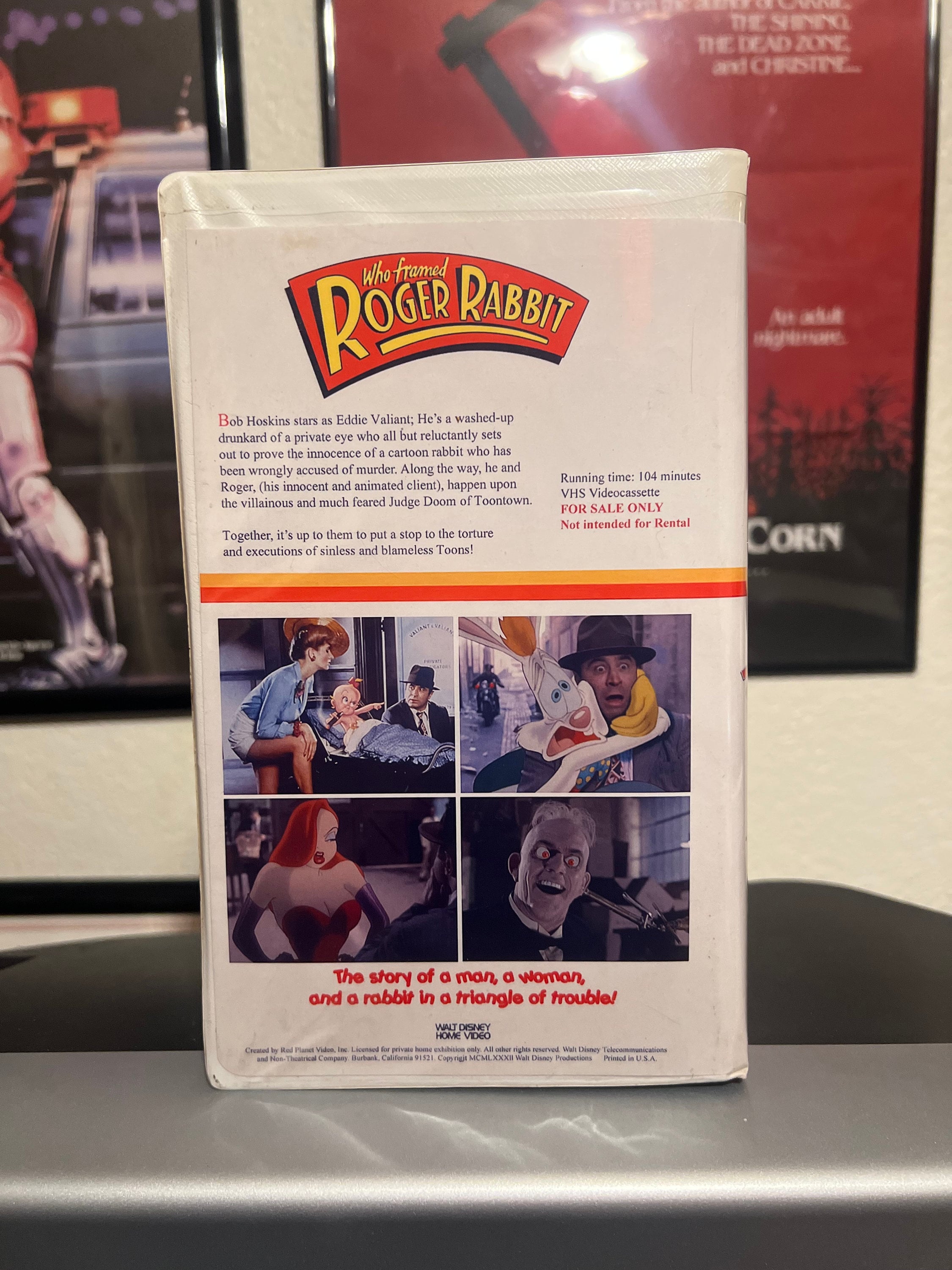 ロジャー・ラビット　字幕版VHS ロジャー・ラビット イン トゥーンタウン VHSビデオ WaltDisney