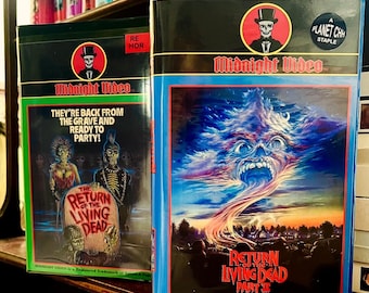 Return of the Living Dead Custom VHS Slipcover (NO MOVIE)