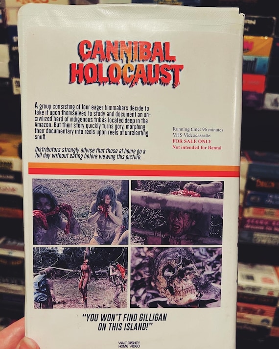 Cannibal Holocaust Custom VHS Slipcover - Etsy Canada