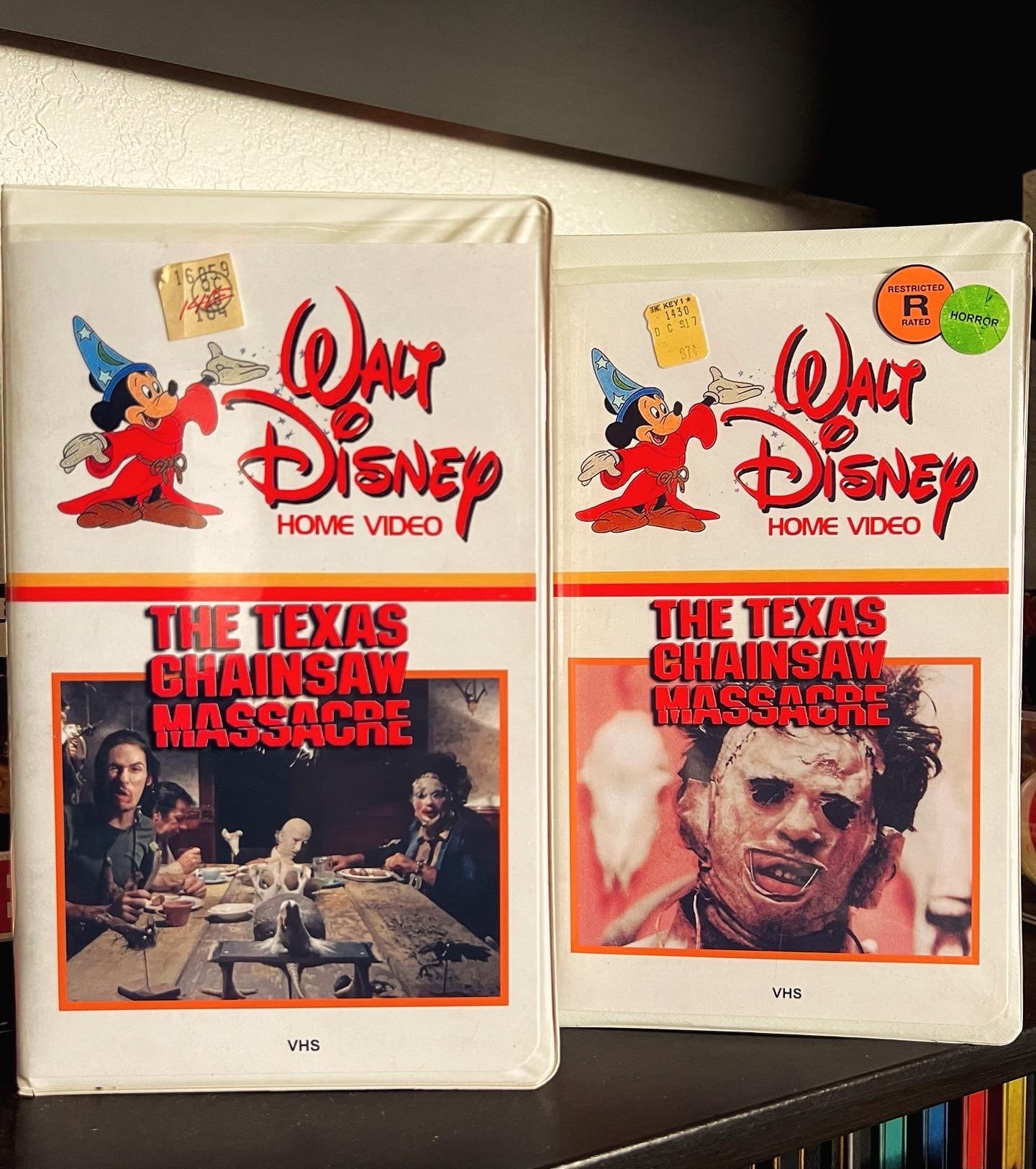The Texas Chainsaw Massacre Leatherface Custom VHS Clamshell