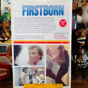 First Born (1984) Custom VHS Slipcover Insert (NO MOVIE) - Etsy
