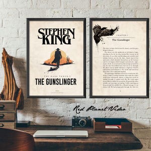 Stephen King The Gunslinger PRINTS ONLY / No Frame
