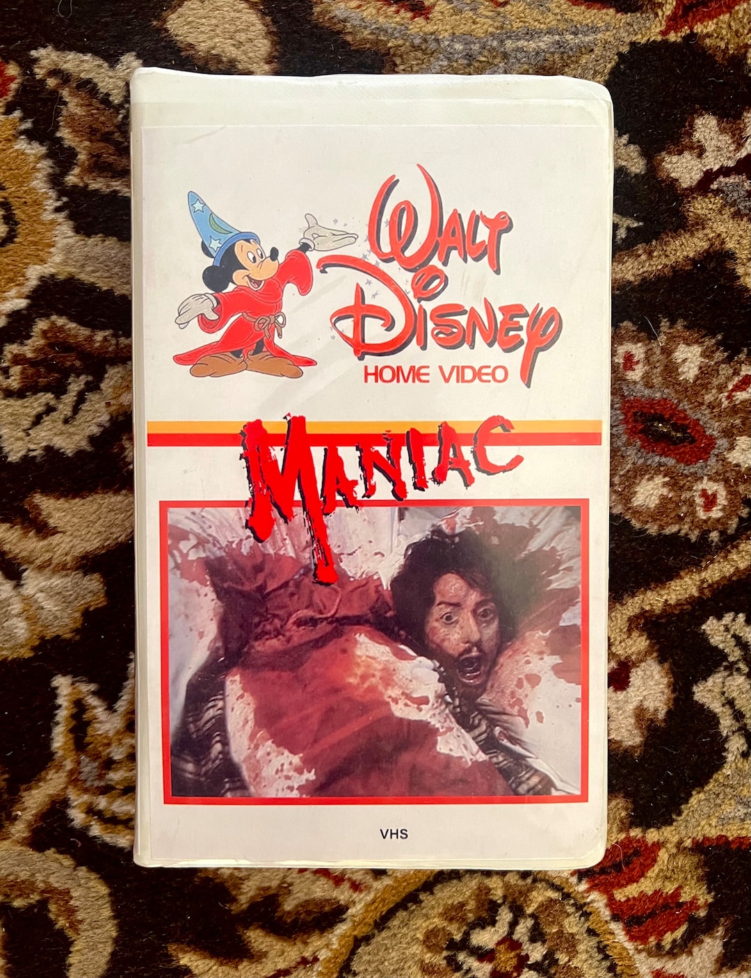Maniac (1980) Custom VHS Clamshell Case (NO MOVIE) - Etsy