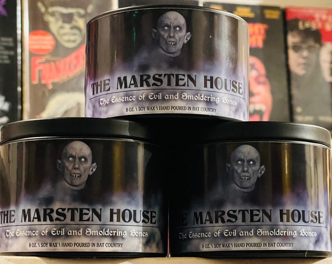 Stephen King’s Salem’s Lot Horror Movie Theme Candle