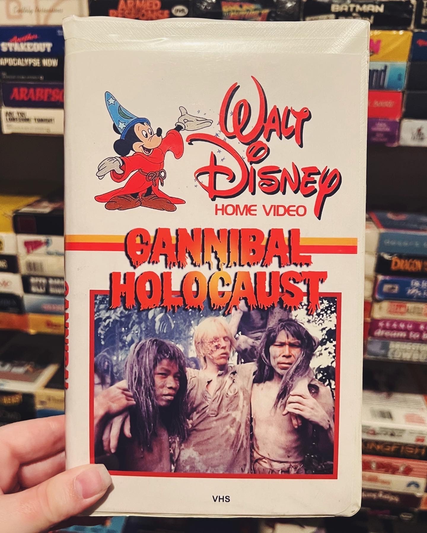 Cannibal Holocaust Custom VHS Slipcover - Etsy
